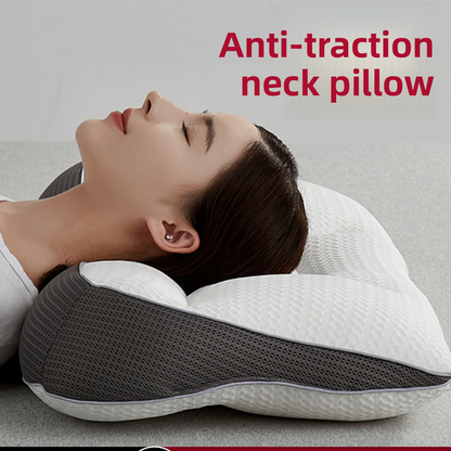 Ergonomic Cervical Support Pillow–Orthopedic Neck Pillow for Better Sleep & Spinal Alignment