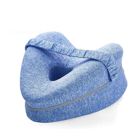 Memory Foam Leg Support Pillow–Ergonomic Knee & Side Sleeper Comfort Cushion