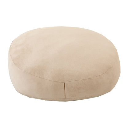 Plush Cloud Backrest Pillow - Soft Japanese Style Waist Support Cushion for Sofa, Bed & Office