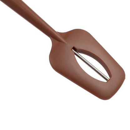 Silicone Spatula Thermometer–Digital Kitchen Scraper with LCD Display, Heat Resistant Baking Tool (-50°C to 300°C)