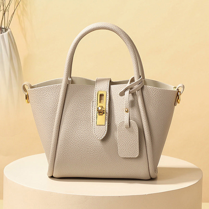 Urban Simplicity Bucket Bag–Women's Stylish Everyday Shoulder Handbag