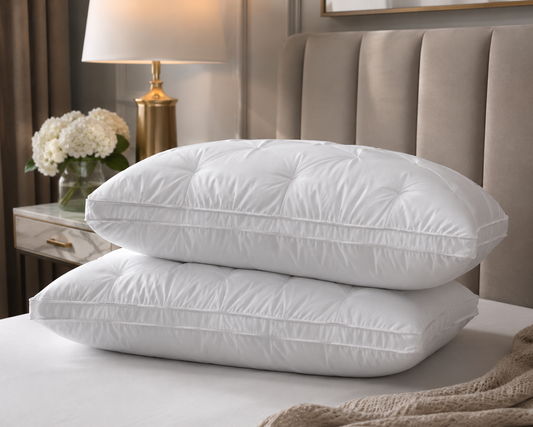 Luxury Goose Down Pillow 95%–Hotel Premium Collection Superior Support Pillow