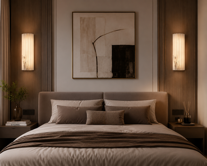 Luxury Spanish Marble Gear Wall Light–Modern LED Sleek Design