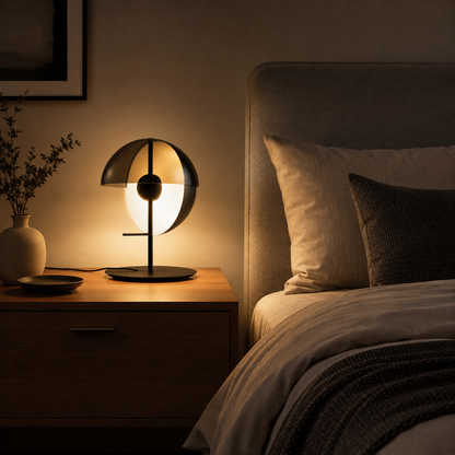Modern Glass Table Lamp - American Style Bedside Designer Lamp