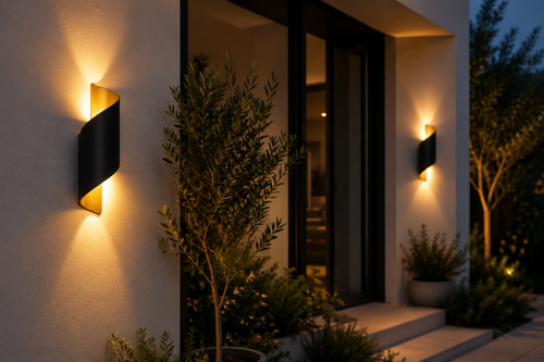 Modern Waterproof Outdoor Wall Lamp–Contemporary LED Up & Down Wall Light