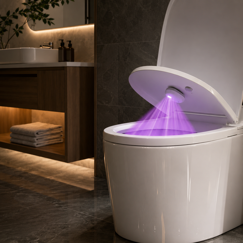 Smart UV Toilet Steriliser & Deodoriser–Automatic Motion Sensor UVC Toilet Light