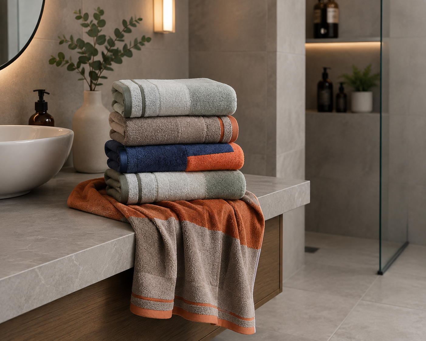 Superior Softness Pure Cotton Bath Towel – Soft & Ultra Absorbent